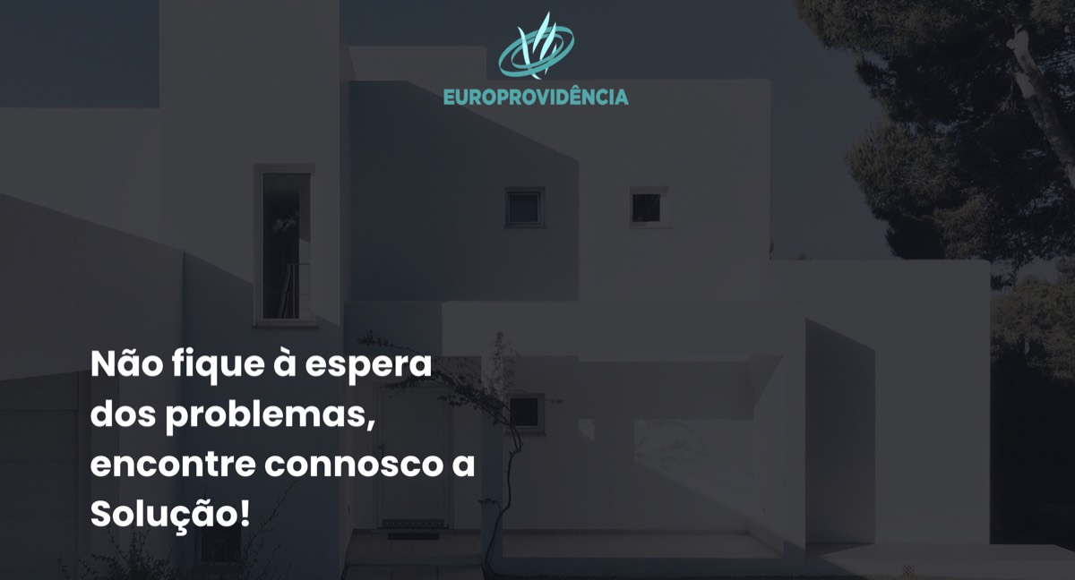 Página inicial do website Europrovidência